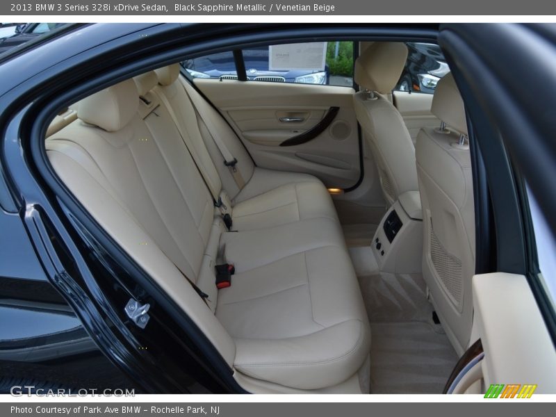 Black Sapphire Metallic / Venetian Beige 2013 BMW 3 Series 328i xDrive Sedan
