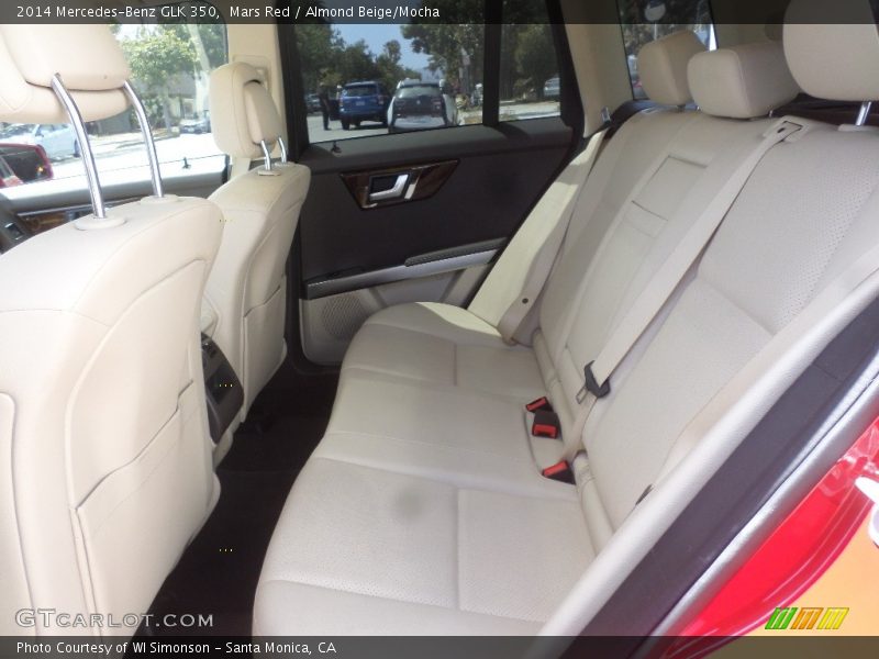 Mars Red / Almond Beige/Mocha 2014 Mercedes-Benz GLK 350