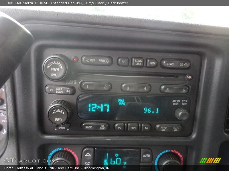Onyx Black / Dark Pewter 2006 GMC Sierra 1500 SLT Extended Cab 4x4