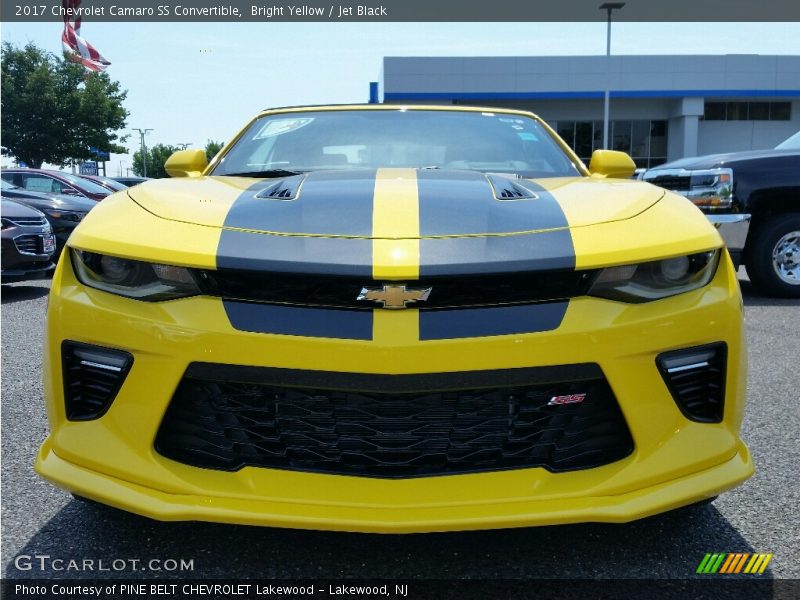  2017 Camaro SS Convertible Bright Yellow