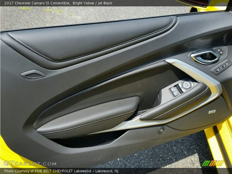 Bright Yellow / Jet Black 2017 Chevrolet Camaro SS Convertible