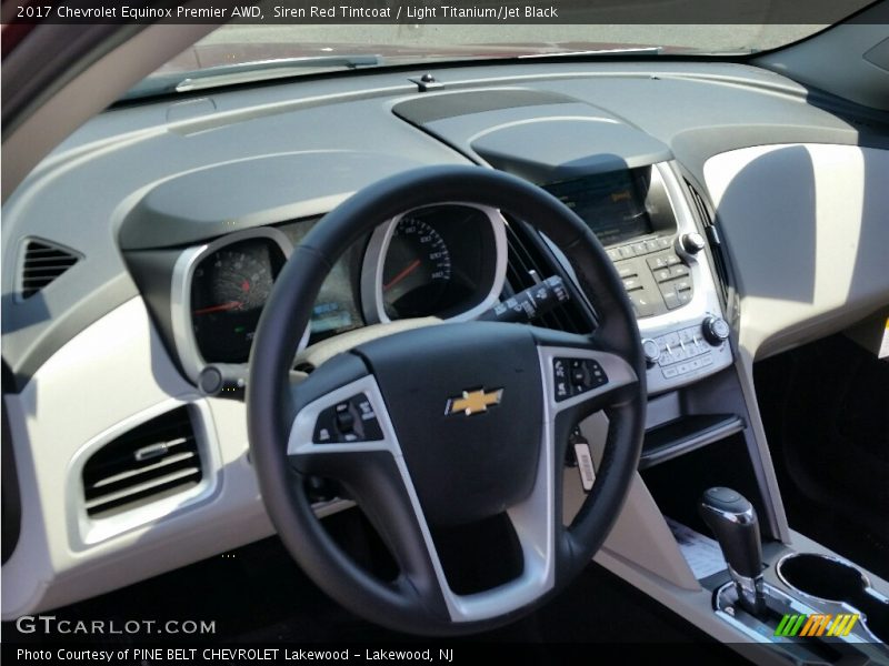 Siren Red Tintcoat / Light Titanium/Jet Black 2017 Chevrolet Equinox Premier AWD