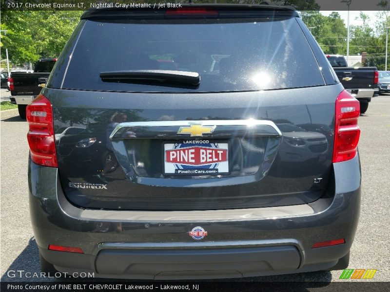 Nightfall Gray Metallic / Jet Black 2017 Chevrolet Equinox LT
