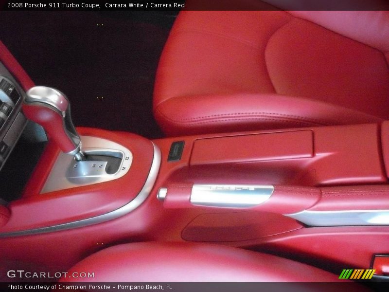 Carrara White / Carrera Red 2008 Porsche 911 Turbo Coupe