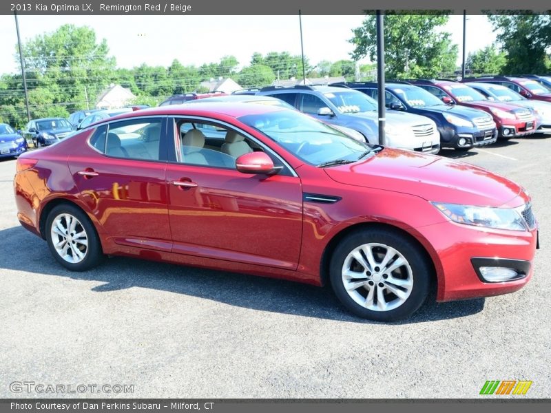 Remington Red / Beige 2013 Kia Optima LX