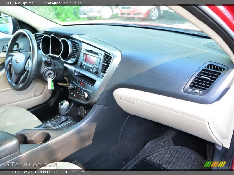 Remington Red / Beige 2013 Kia Optima LX