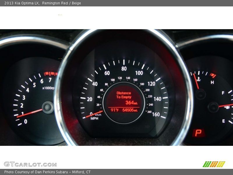 Remington Red / Beige 2013 Kia Optima LX