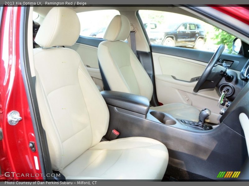 Remington Red / Beige 2013 Kia Optima LX