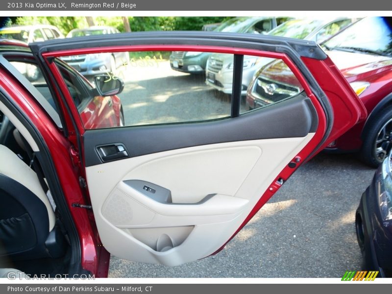 Remington Red / Beige 2013 Kia Optima LX