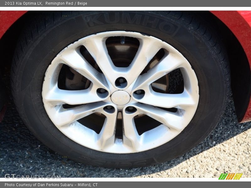 Remington Red / Beige 2013 Kia Optima LX