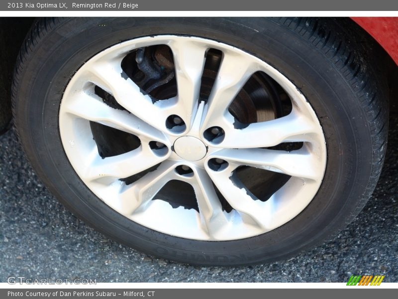 Remington Red / Beige 2013 Kia Optima LX