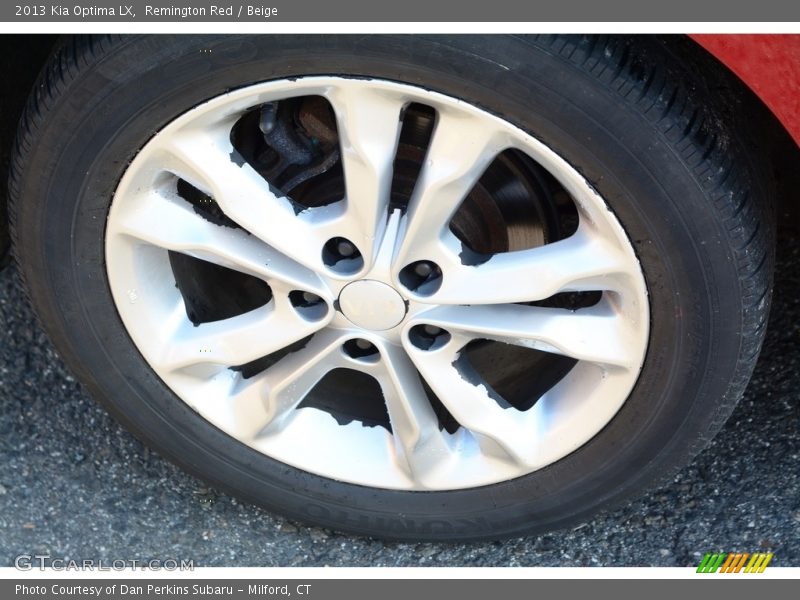 Remington Red / Beige 2013 Kia Optima LX