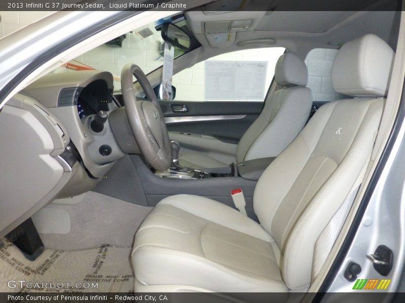 Liquid Platinum / Graphite 2013 Infiniti G 37 Journey Sedan