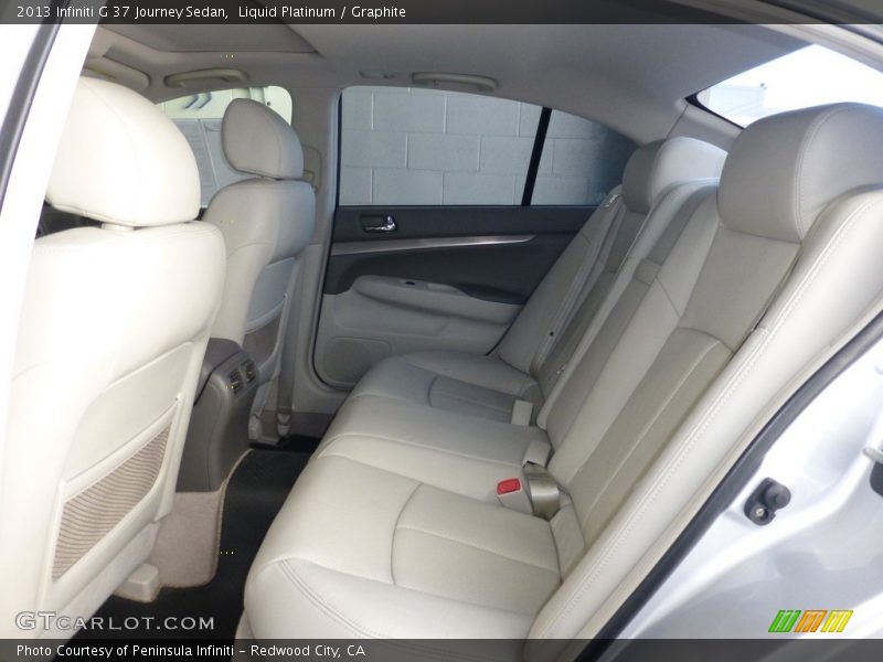 Liquid Platinum / Graphite 2013 Infiniti G 37 Journey Sedan