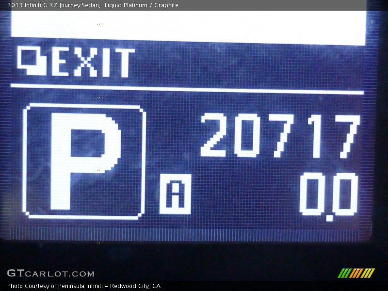 Liquid Platinum / Graphite 2013 Infiniti G 37 Journey Sedan