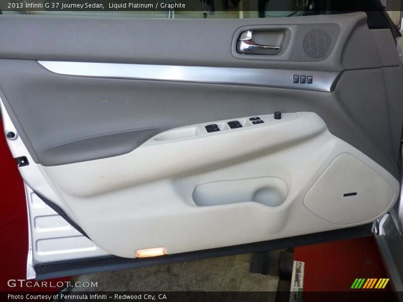 Liquid Platinum / Graphite 2013 Infiniti G 37 Journey Sedan