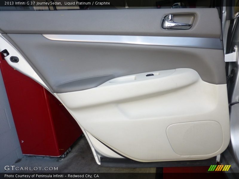 Liquid Platinum / Graphite 2013 Infiniti G 37 Journey Sedan