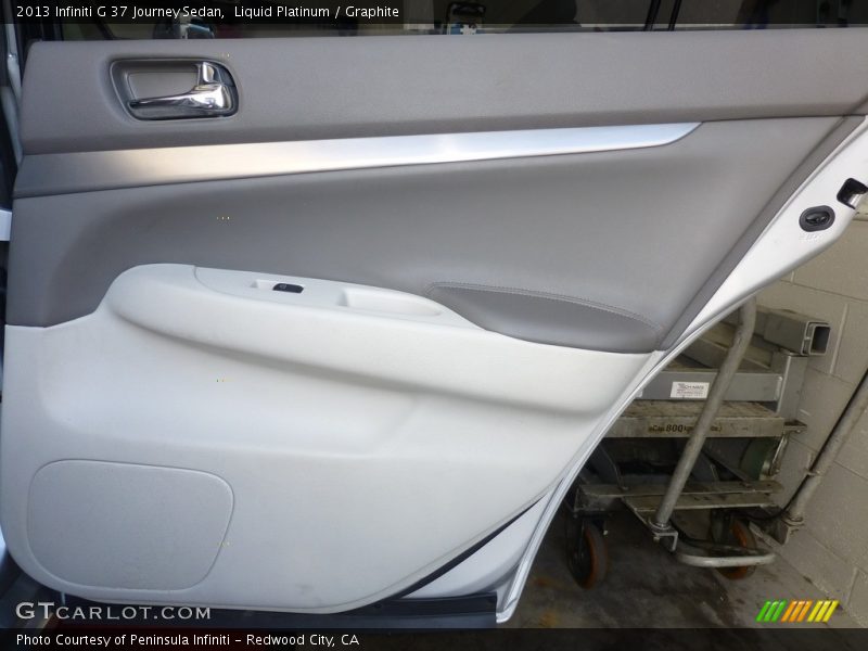 Liquid Platinum / Graphite 2013 Infiniti G 37 Journey Sedan