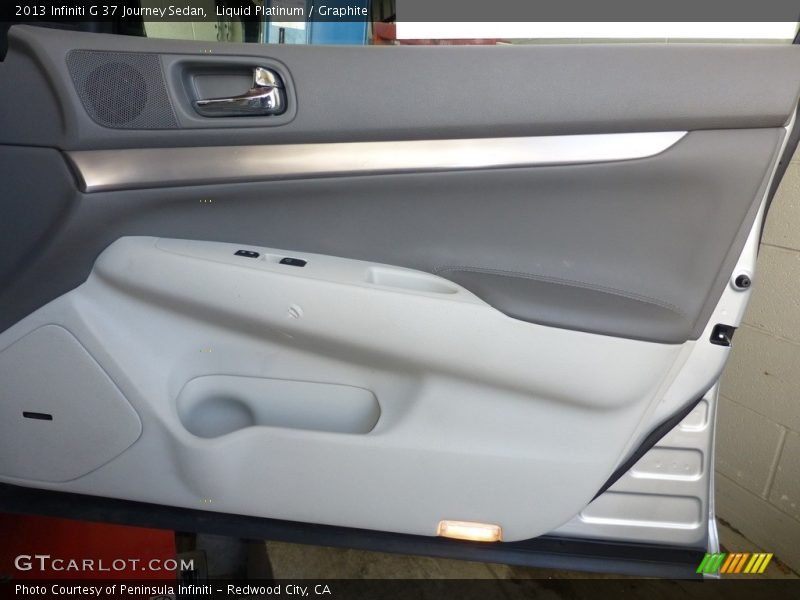 Liquid Platinum / Graphite 2013 Infiniti G 37 Journey Sedan