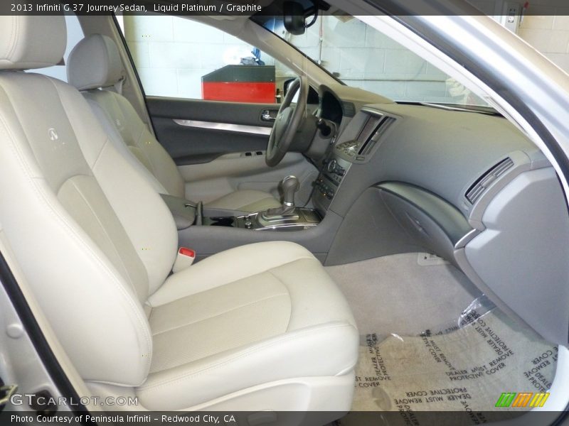 Liquid Platinum / Graphite 2013 Infiniti G 37 Journey Sedan