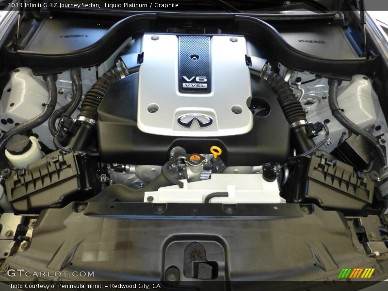 Liquid Platinum / Graphite 2013 Infiniti G 37 Journey Sedan