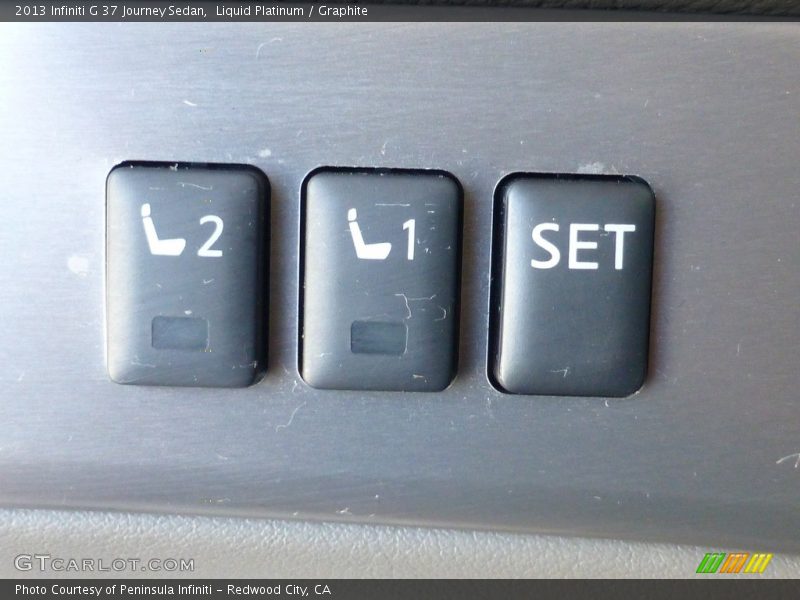 Liquid Platinum / Graphite 2013 Infiniti G 37 Journey Sedan