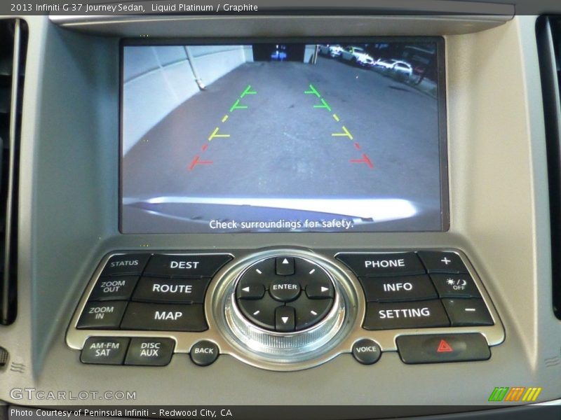 Liquid Platinum / Graphite 2013 Infiniti G 37 Journey Sedan