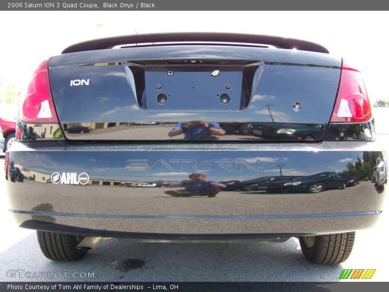 Black Onyx / Black 2006 Saturn ION 3 Quad Coupe