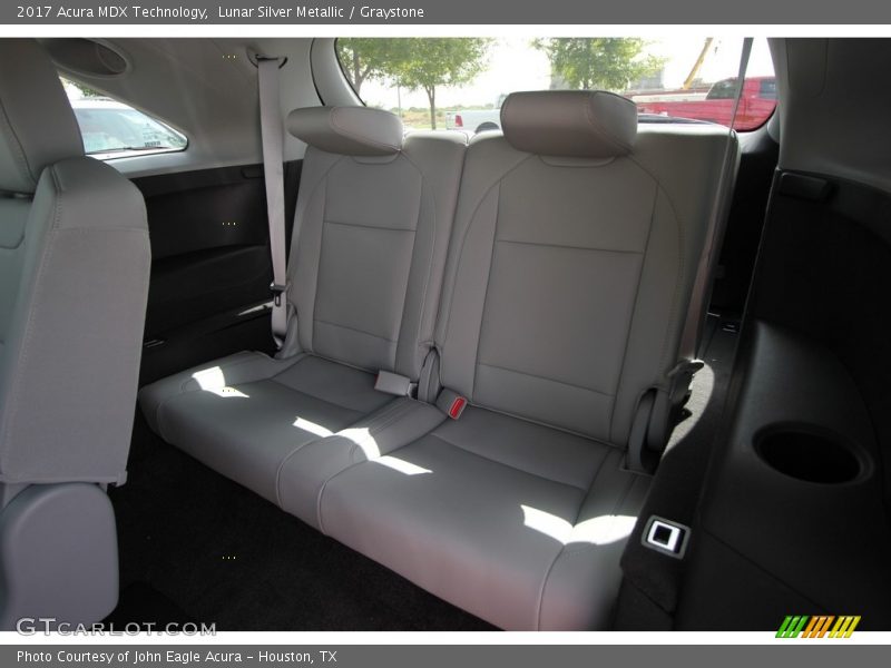 Lunar Silver Metallic / Graystone 2017 Acura MDX Technology