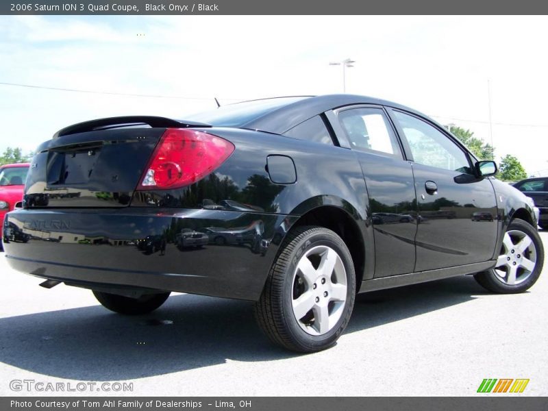 Black Onyx / Black 2006 Saturn ION 3 Quad Coupe