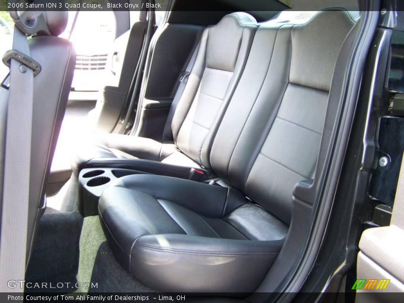 Black Onyx / Black 2006 Saturn ION 3 Quad Coupe