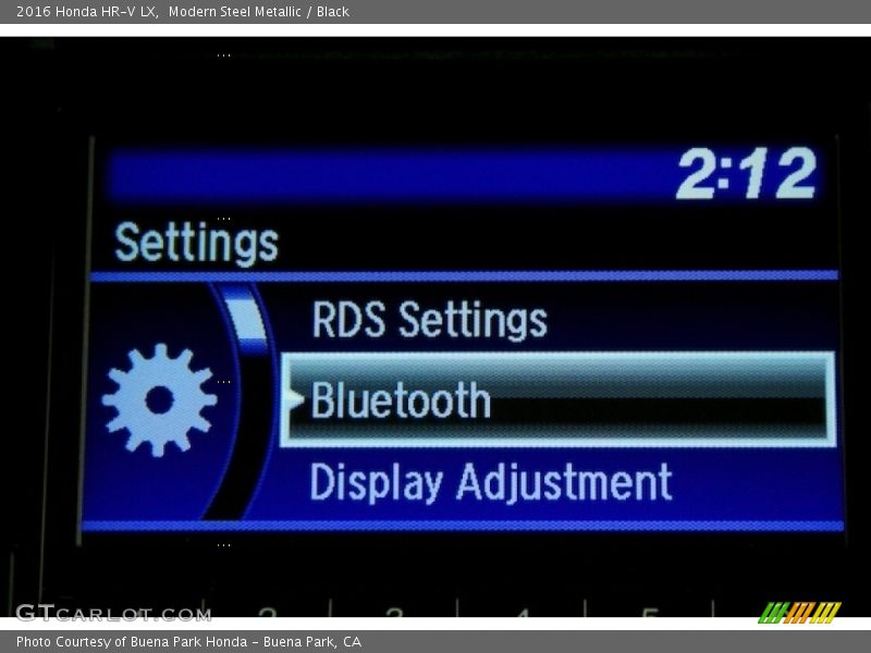 Modern Steel Metallic / Black 2016 Honda HR-V LX