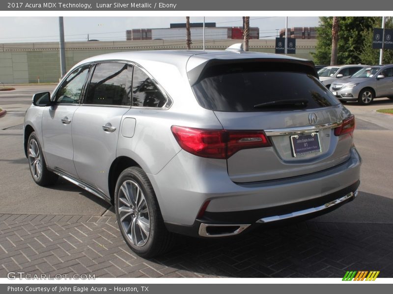 Lunar Silver Metallic / Ebony 2017 Acura MDX Technology