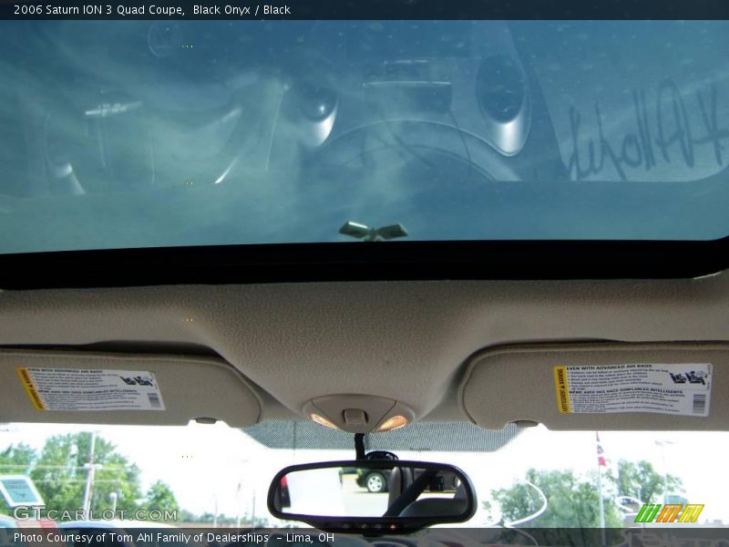 Black Onyx / Black 2006 Saturn ION 3 Quad Coupe