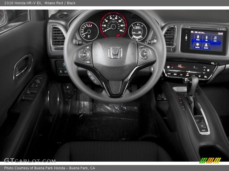 Dashboard of 2016 HR-V EX
