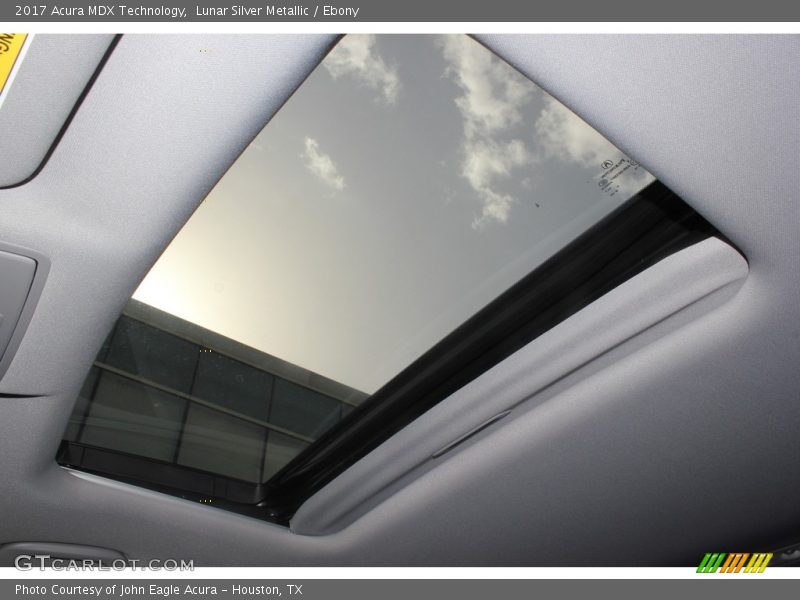 Lunar Silver Metallic / Ebony 2017 Acura MDX Technology