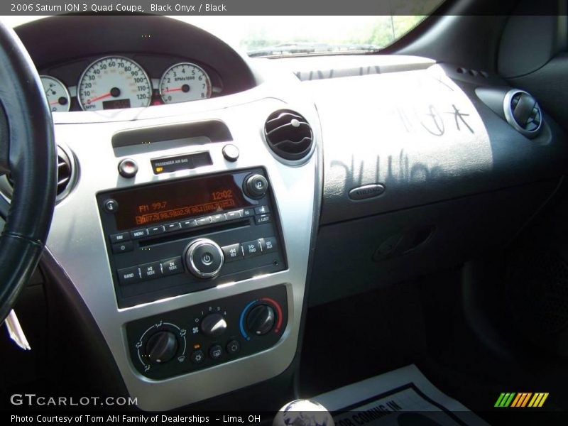 Black Onyx / Black 2006 Saturn ION 3 Quad Coupe