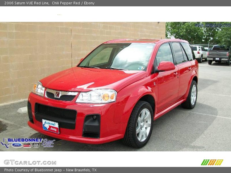 Chili Pepper Red / Ebony 2006 Saturn VUE Red Line