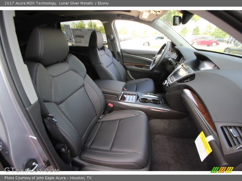 Lunar Silver Metallic / Ebony 2017 Acura MDX Technology