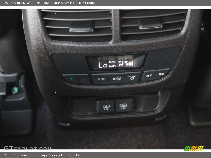 Lunar Silver Metallic / Ebony 2017 Acura MDX Technology