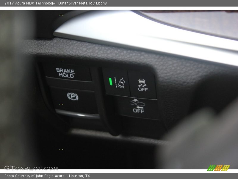 Lunar Silver Metallic / Ebony 2017 Acura MDX Technology