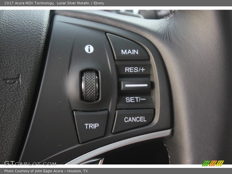 Lunar Silver Metallic / Ebony 2017 Acura MDX Technology
