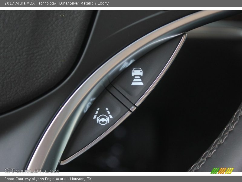 Lunar Silver Metallic / Ebony 2017 Acura MDX Technology