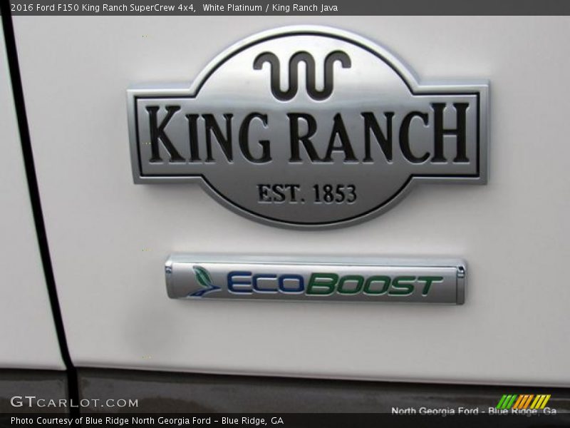 White Platinum / King Ranch Java 2016 Ford F150 King Ranch SuperCrew 4x4