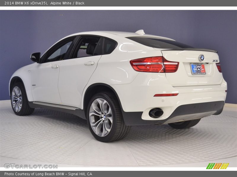 Alpine White / Black 2014 BMW X6 xDrive35i