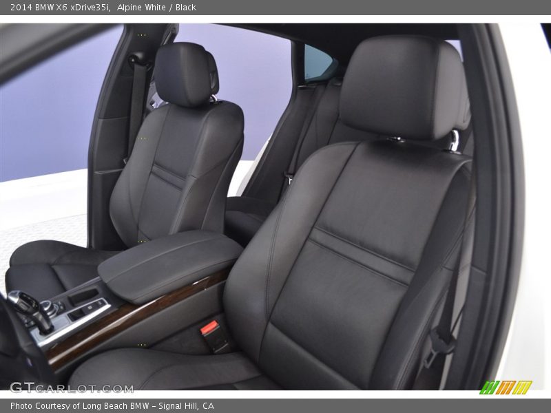 Alpine White / Black 2014 BMW X6 xDrive35i