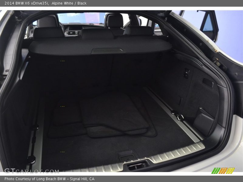 Alpine White / Black 2014 BMW X6 xDrive35i