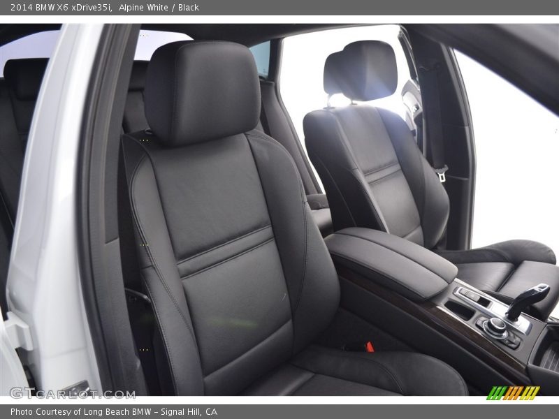 Alpine White / Black 2014 BMW X6 xDrive35i