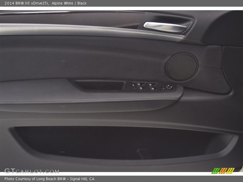 Alpine White / Black 2014 BMW X6 xDrive35i