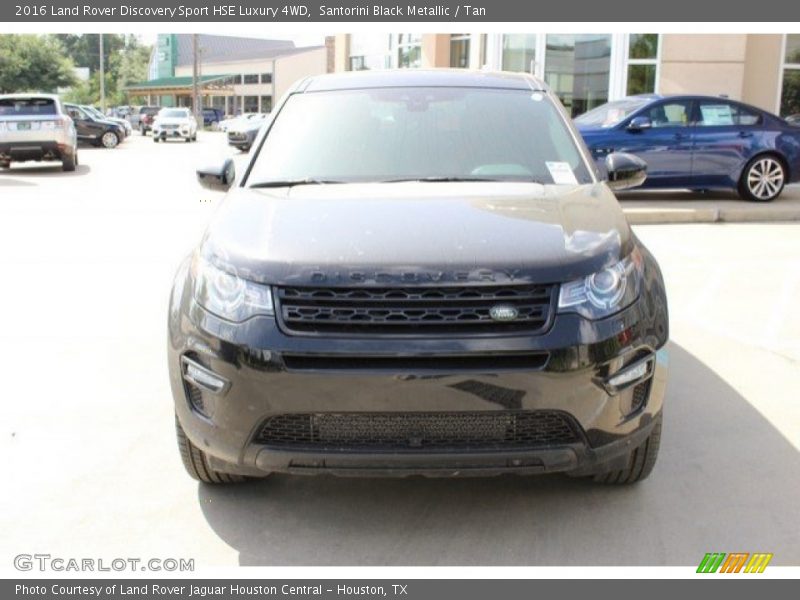 Santorini Black Metallic / Tan 2016 Land Rover Discovery Sport HSE Luxury 4WD
